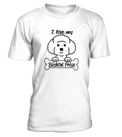 *I love my Bichon Frise* Dog shirt