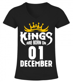 KINGS ARE BORN ON 01 DECEMBER