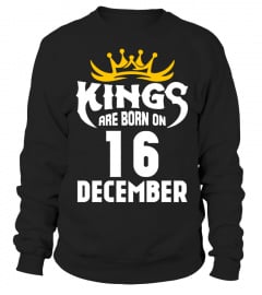 KINGS ARE BORN ON 16 DECEMBER