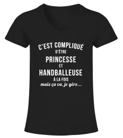 T-shirt Handballeuse - Princesse