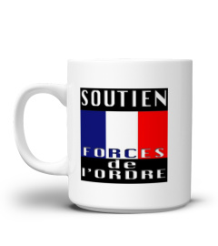 Mug de soutien aux Forces de l'Ordre