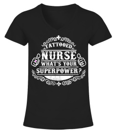 Tattooed Nurse Superpower 