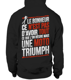 LE BONHEUR C'EST UNE MOTO TRIUMPH