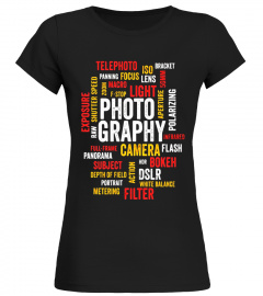 Photography Lingo for Camera Geeks and Photographers T-shirt