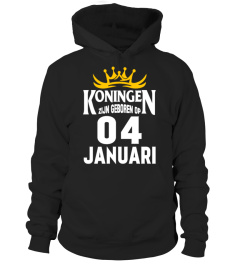 KONINGEN ZIJN GEBOREN OP 04 JANUARI