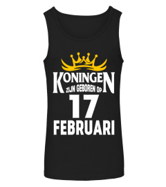 KONINGEN ZIJN GEBOREN OP 17 FEBRUARI