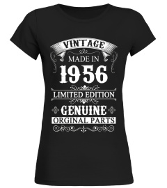 Made In 1956 - 61 Years Old Shirt - 61st Birthday Gift Ideas - Limited Edition