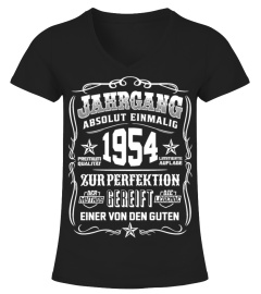 Jahrgang Absolut Einmalig 1954 Perfektion weiß