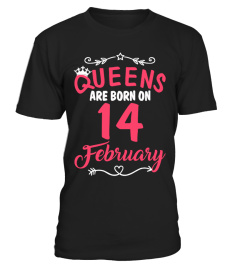 QUEENS ARE BORN ON 14 FEBRUARY