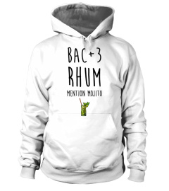 BAC +3 RHUM MENTION MOJITO