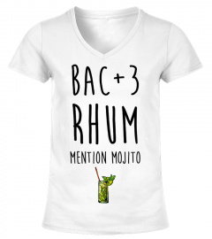 BAC +3 RHUM MENTION MOJITO