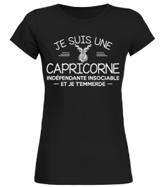 CAPRICORNE INDÉPENDANTE INSOCIABL