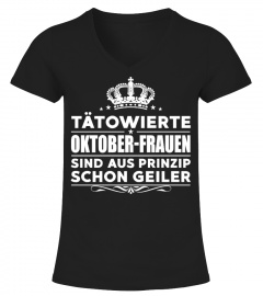 TATOWIERTE OKTOBER-FRAUEN SCHON GEILER
