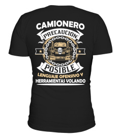 CAMIONERO PRECAUCIÓN POSIBLE LENGUAJE