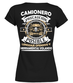 CAMIONERO PRECAUCIÓN POSIBLE LENGUAJE