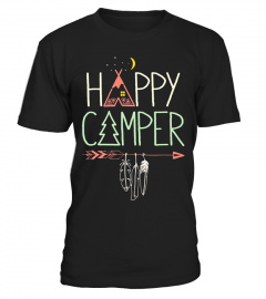 Happy Camping Camper T-Shirt - Funny Camp Shirt