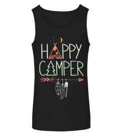 Happy Camping Camper T-Shirt - Funny Camp Shirt