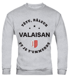 T-shirt têtu, râleur - Valaisan