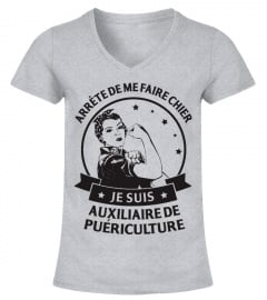 T-shirt Auxiliaire de Puériculture Chier