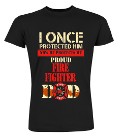 Men's Proud Firefighter Dad of His Fireman Son T-Shirt
