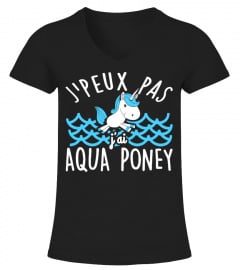 J'PEUX PAS J'AI AQUA PONEY T-shirt
