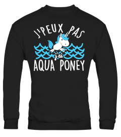 J'PEUX PAS J'AI AQUA PONEY T-shirt