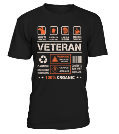 AMERICAN VETERAN - ORGANIC T-shirt