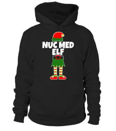 Nuc Med ELF Christmas T Shirt Nuclear Medicine Technologist