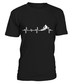 Wintersport - Ski Heartbeat - T-Shirt Hoodie