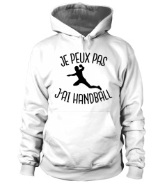 T-shirt je peux pas j'ai handball