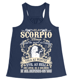 SCORPIO WOMAN  SWEET AS CANDY T-SHIRT