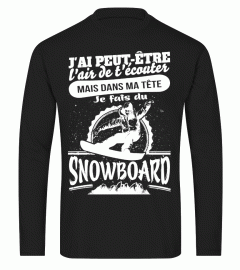 JE FAIS DU SNOWBOARD