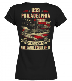 USS Philadelphia (SSN-690) T-shirt