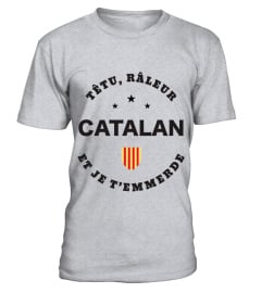 T-shirt têtu, râleur - Catalan