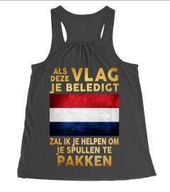 ALS DEZE VLAG JE BELEDIGT