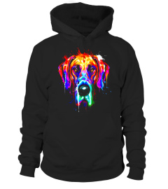 Splash Art Great Dane T-Shirt | Puppy Lover Gift