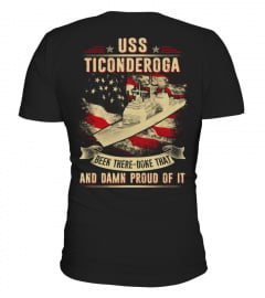 USS Ticonderoga T-shirt