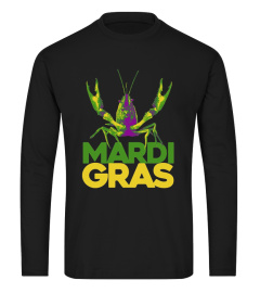 Mardi Gras Crawfish T Shirt New Orleans