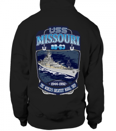 USS Missouri (BB-63) Hoodie