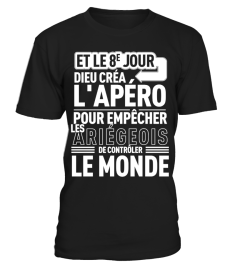 Et le 8ème jour Dieu créa l'Apéro pour empêcher les Ariégeois de contrôler le Monde.