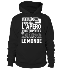 Et le 8ème jour Dieu créa l'Apéro pour empêcher les Ariégeois de contrôler le Monde.