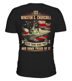 USS Winston S. Churchill  T-shirt