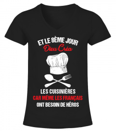 FR-030-Cuisinière T-shirt