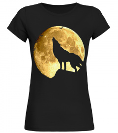 WOLF AND MOON