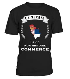 T-shirt Histoire Serbie