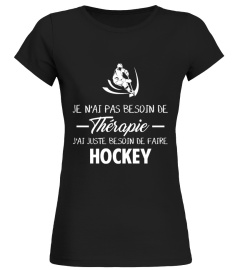 T-shirt Hockey Thérapie