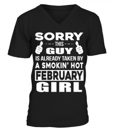 THIS GUY IS ALREADY TAKEN BY A SMOKIN' HOT FEBRUARY GIRL