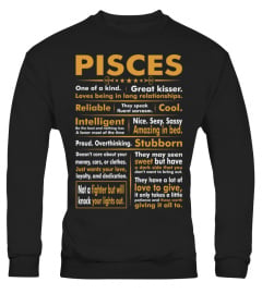 Pisces Amazing In Bed Stubborn Intelligent Tshirt T Shirts