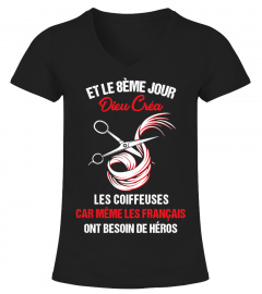 FR-030-Coiffeuse T-shirt
