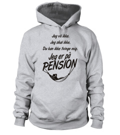 Jeg er på pension